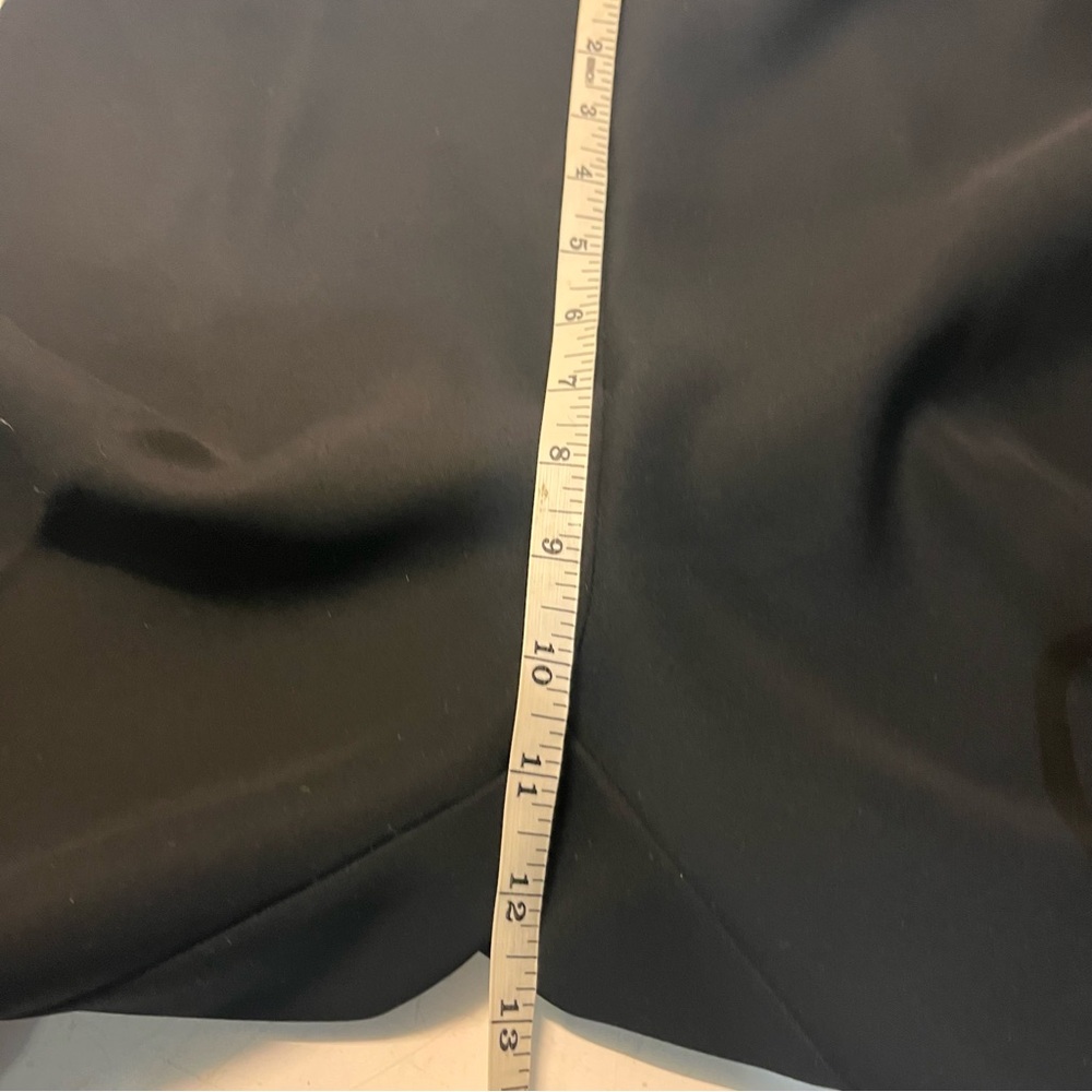 Joseph Ribkoff High Waisted Front Zip Black Dress Pants Straight Leg, size 10 - Picture 11 of 12